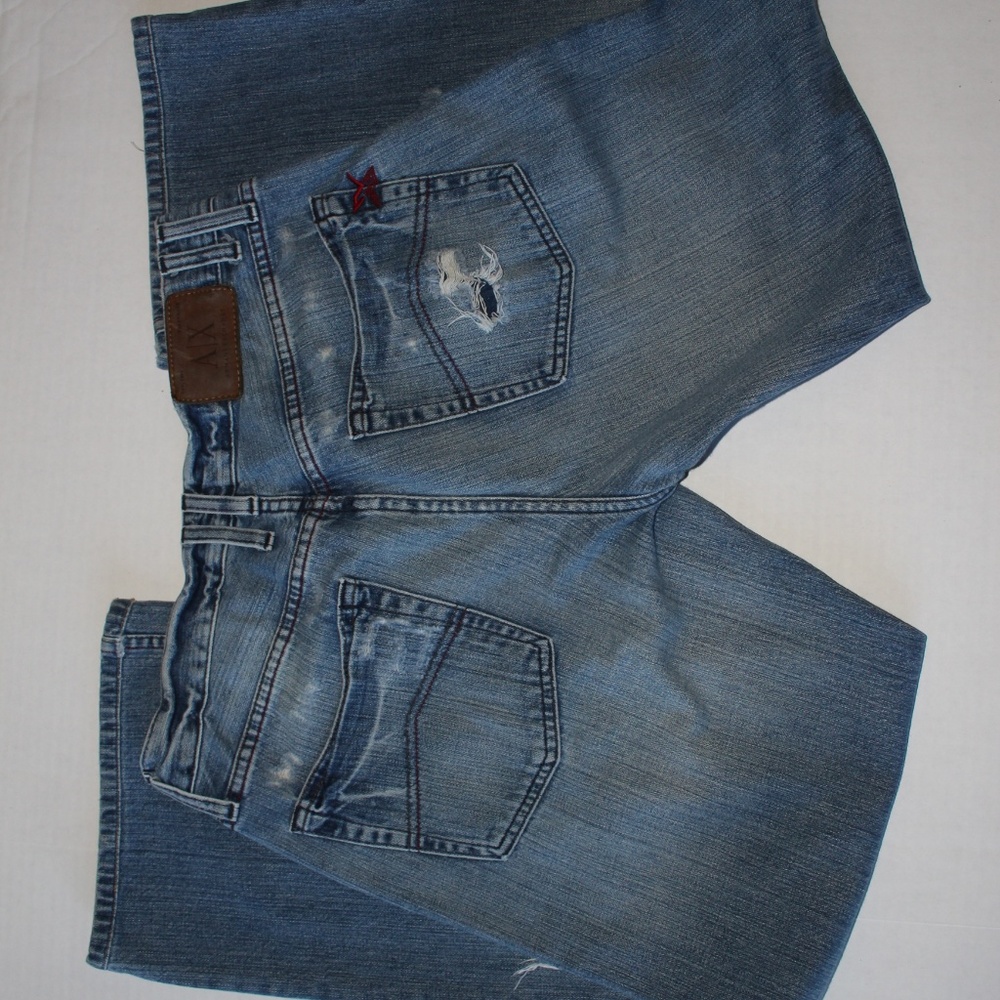 Armani Exchange Ripped Distressed Jeans - Picture 4 of 6
